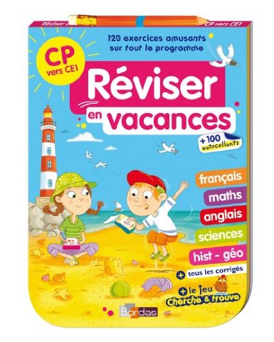 Réviser en vacances - Bloc jeux CP