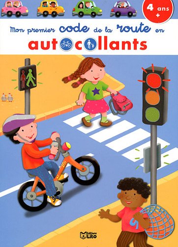 Mon Premier Code de la Route en Autocollants-Dès 3 ans