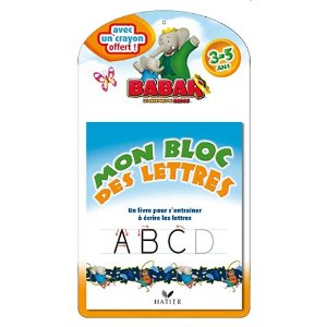 Babar - Mon bloc des lettres 3-5 ans