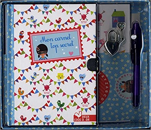 joli carnet secret - coffret avec accessoires: interdit aux garçons !
