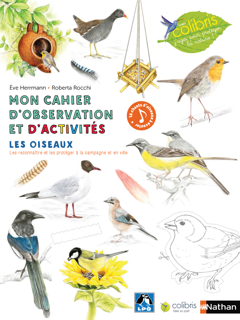 Les oiseaux - Mon cahier d'observation et d'activités 