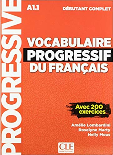 Vocabulaire progressif du français - Niveau débutant complet - Livre + CD + Livre-web - Nouvelle couverture