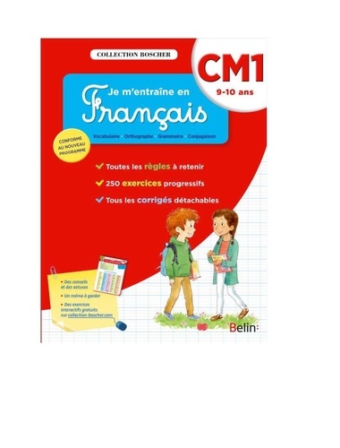 JE M'ENTRAINE EN FRANCAIS CM1 - CAHIER - EDITION 2016                                               