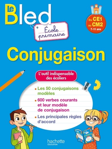 Conjugaison - Du CE1 au CM2 7-11 ans