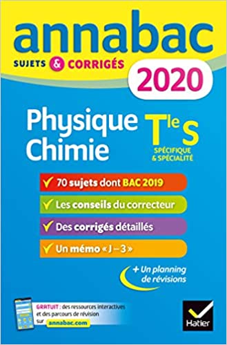 Physique-chimie Tle S spécifique & spécialité - Sujets et corrigés