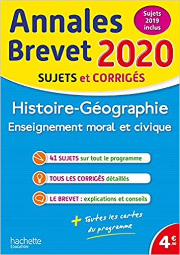 Histoire-Géo-EMC - Sujets et corrigés