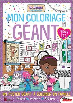 Mon coloriage géant Docteur La Peluche