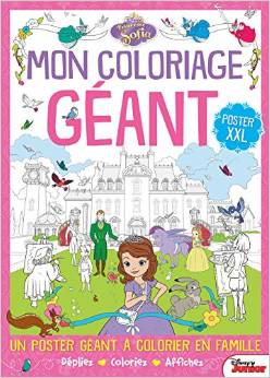 Mon coloriage géant Princesse Sofia: Poster XXL