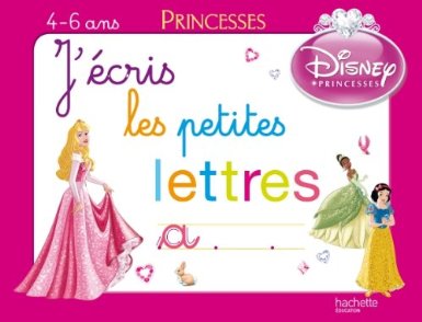 J'écris les petites lettres avec les Princesses - Ardoise