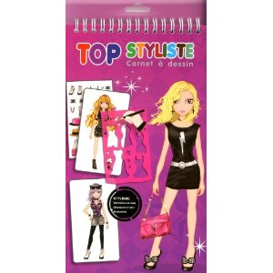 Top stylistes - carnet à dessin
