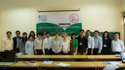 Séminaire de formation en méthodologie de la recherche en sciences juridiques à Hanoi