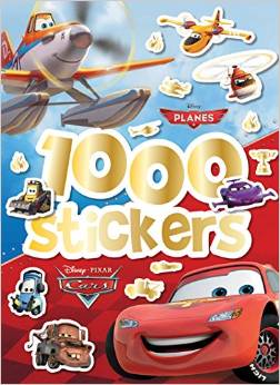 1 000 stickers Cars & Planes