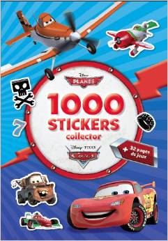 1000 stickers collector Planes et Cars