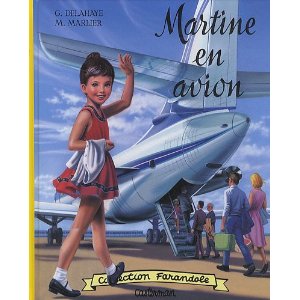 Martine en avion