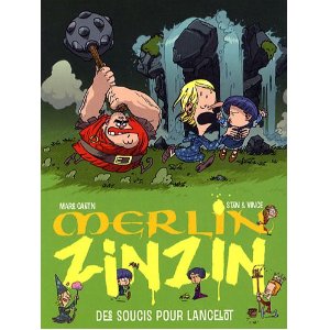 Merlin Zinzin, Tome 2 : Des soucis pour Lancelot 
