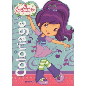Coloriage Charlotte aux fraises Prunetille