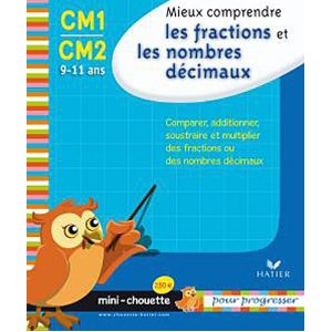 Mini chouette mieux ocmprendr les fractions et les nombres décimaux 9-11 ans