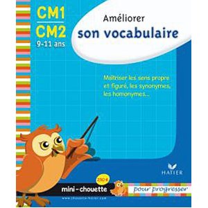 Mini chouette améliorer son vocabulaire CM1/CM2 9-11 ans