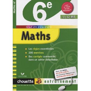 Mathématiques 6e : 11/ 12 ans