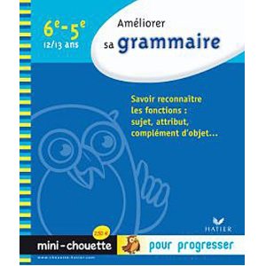 Mini chouette Améliorer sa grammaire 6e/5e 12-13 ans 
