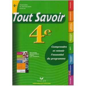 Tout Savoir 4e