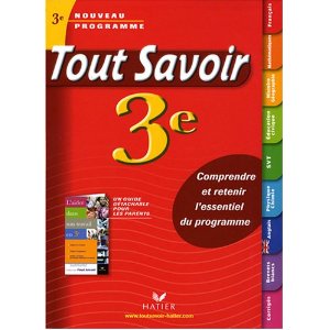 Tout savoir 3e