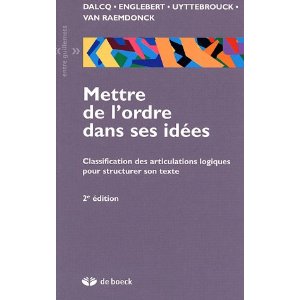 Mettre de l'ordre dans ses idées : Classification des articulations logiques pour structurer son texte