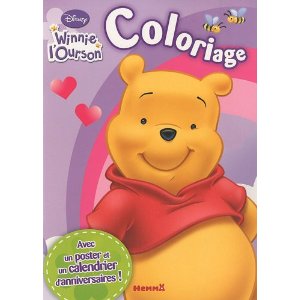 Coloriage Winnie l'Ourson