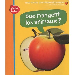Que mangent les animaux ? : Livre puzzle