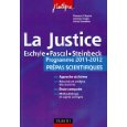 La justice - Programme 2011-2012 Prépas scientifiques