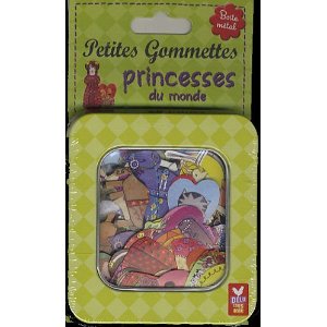 MES PETITES GOMMETTES - PRINCESSES DU MONDE 