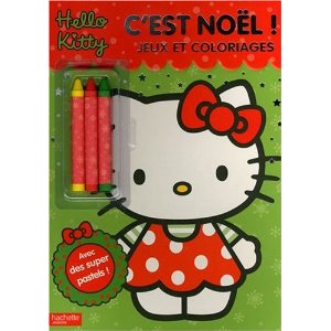 HELLO KITTY - C'EST NOEL JEUX ET COLORIAGES 