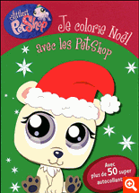 Je colorie Noël avec les PetShop 