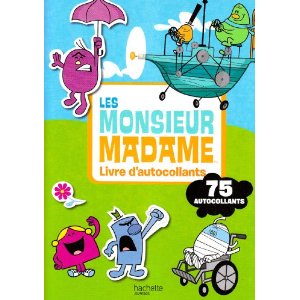 LES MONSIEUR MADAME - LIVRE D'AUTOCOLLANTS 
