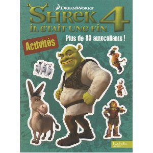 SHREK 4 - LIVRE D'ACTIVITES + STICKERS 