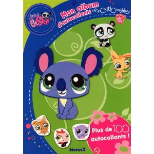 Mon album d'autocollants repositionnables Littlest PetShop