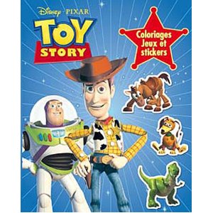 TOY STORY 1 & 2, COLOS, JEUX ET STICKERS 