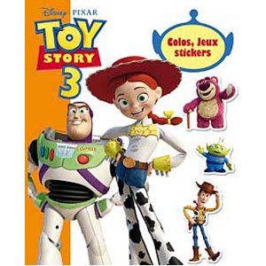 TOY STORY 3, COLOS, JEUX ET STICKERS  2 
