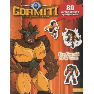 STICKERS GORMITI - LES SEIGNEURS DE LA TERRE 