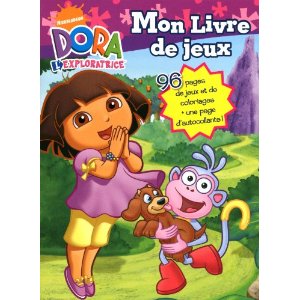 Dora l'exploratrice : Mon livre de jeux
