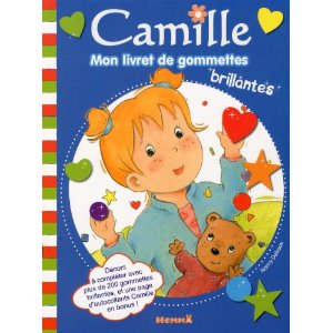Camille, mon livret de gommettes brillantes