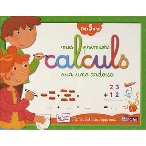 Mes premiers calculs sur une ardoise