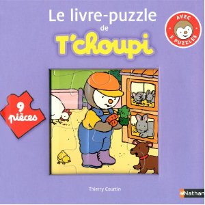 LIVRE PUZZLE T'CHOUPI 9 PIECES                                                                       