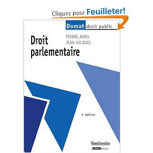 DROIT PARLEMENTAIRE, 4 ED                                                                            