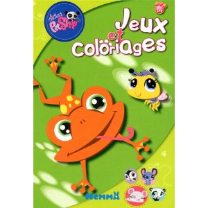 JEUX ET COLORIAGES LITTLEST PETSHOP                                                                  