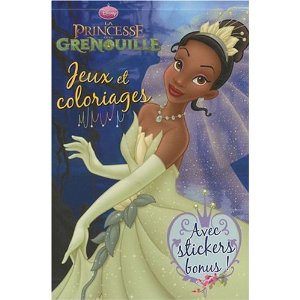 La Princesse grenouille : Jeux avec stickers