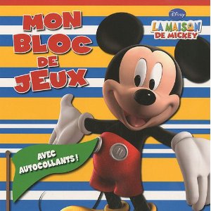Mon bloc de jeux : Avec autocollants !