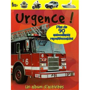Urgence !: Livre d'activités avec autocollants repositionnables
