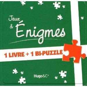 Boîte à jeux - énigmes : 1 livre + 1 bi-puzzle