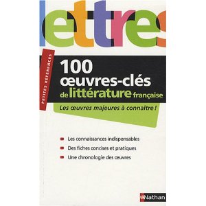 100 oeuvres-clés de la littérature française